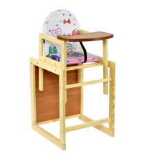 гр Стільчик малий №1123 "Сердечки" колір рожевий (1) ТМ "Мася"