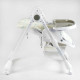 Стільчик для годування Joy K-11058 (1) мягкий чохол ПВХ, 4 колеса, з’ємний столик, кошик, в коробці