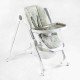 Стільчик для годування Joy K-11058 (1) мягкий чохол ПВХ, 4 колеса, з’ємний столик, кошик, в коробці