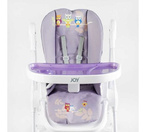 Стільчик для годування Joy K-60290 (1) мягкий чохол ПВХ, 4 колеса, з’ємний столик, кошик, в коробці