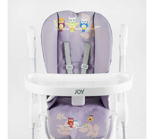Стільчик для годування Joy K-60290 (1) мягкий чохол ПВХ, 4 колеса, з’ємний столик, кошик, в коробці