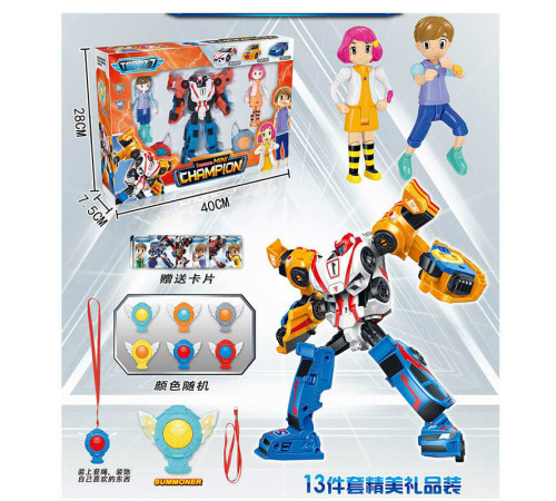 Трансформер Q 1909 (24/2) світлові і звукові ефекти, в коробці – в наличии! Купите сейчас у KAZKOVA