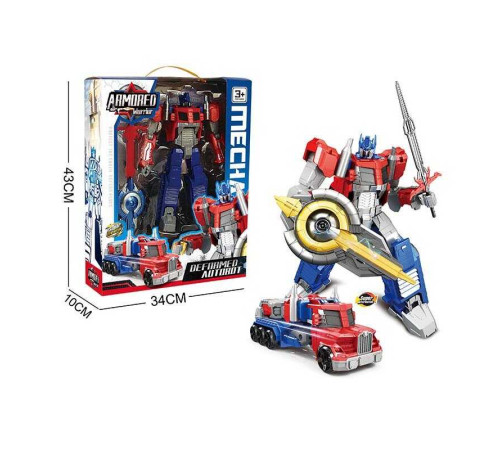 Трансформер 047 (24) висота 29см, меч, щит, шарніри на верхніх кінцівках, в коробці – в наличии! Купите сейчас у KAZKOVA