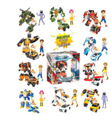 Трансформер Q 1916 (60/2) 10 видів, світло, в коробці, ВИДАЄТЬСЯ ТІЛЬКИ МІКС ВИДІВ