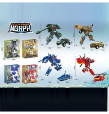 Трансформер Z 6606 (48/2) 4 види, зброя, в коробці, ВИДАЄТЬСЯ МІКС ВИДІВ