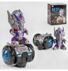 Робот 17128 (72/2) музика, підсвічування, проєктор, колесо вільного ходу, в коробці