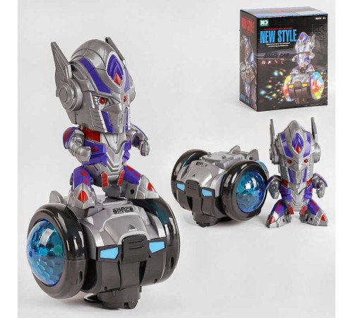 Робот 17128 (72/2) музика, підсвічування, проєктор, колесо вільного ходу, в коробці