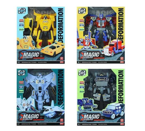 Трансформер JJ 303 AD (48/2) 4 види, в коробці, ВИДАЄТЬСЯ ТІЛЬКИ МІКС ВИДІВ – в наличии! Купите сейчас у KAZKOVA