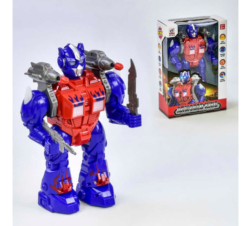 Робот 6018 (36) світлові та звукові ефекти, стріляє, в коробці