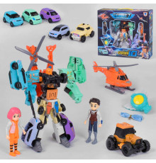 Трансформер Q 1905 (12/2), світлові та звукові ефекти, в коробці