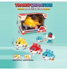 Літак-трансформер 8605 (144/2) 3 кольори, в коробці, ВИДАЄТЬСЯ ТІЛЬКИ МІКС ВИДІВ