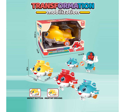 Літак-трансформер 8605 (144/2) 3 кольори, в коробці, ВИДАЄТЬСЯ ТІЛЬКИ МІКС ВИДІВ