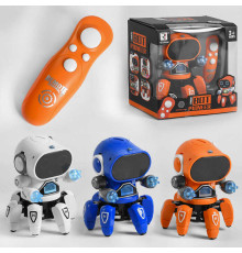 Робот ZR 2091 (36/2) 3 кольори, на батарейках, танцює, ходить назад/вперед, 5 пісень, диско куля, підсвічування дисплея, в коробці