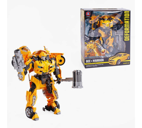 Трансформер HD 95 (12/2) металеві елементи, зброя, інструкція, в коробці