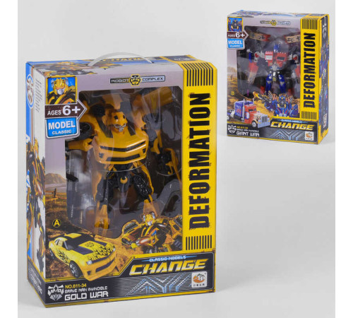 Трансформер 611-34 (18/2) 2 види, в коробці – в наличии! Купите сейчас у KAZKOVA