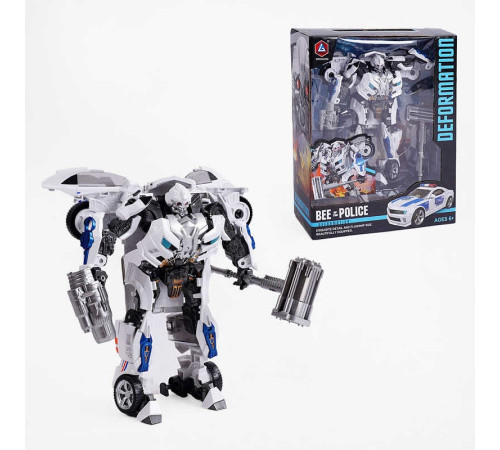 Трансформер HD 96 (12/2) металеві елементи, зброя, інструкція, в коробці