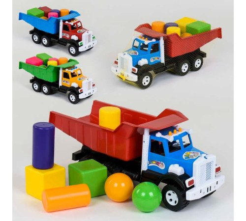 гр Фарго-будівельник 009/8 (3) "BAMSIC", 7 елементів, в сітці – в наличии! Купите сейчас у KAZKOVA