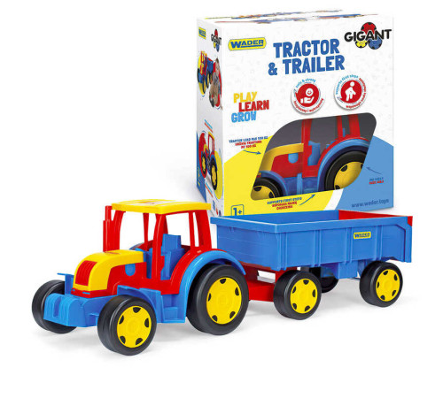 гр Трактор "Гігант" з причепом 66100 (1) "WADER"
