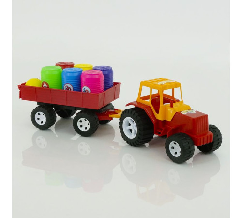 гр Трактор причіп з бочонками 007/5 (4) "BAMSIC" – в наличии! Купите сейчас у KAZKOVA гр Трактор причіп з бочонками 007/5 (4) "BAMSIC" – в наличии! Купите сейчас у KAZKOVA