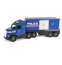 гр "Magic truck" поліцейська машина 36200 (12) "WADER", 5 моделей, шланг з подачею води, люмінесцентні фари, в коробці
