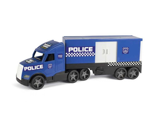 гр "Magic truck" поліцейська машина 36200 (12) "WADER", 5 моделей, шланг з подачею води, люмінесцентні фари, в коробці