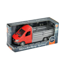 гр Машина "Mercedes-Benz Sprinter" бортовий 39673 (червоний) (4) "Tigres" відчиняються двері кабіни, в коробці
