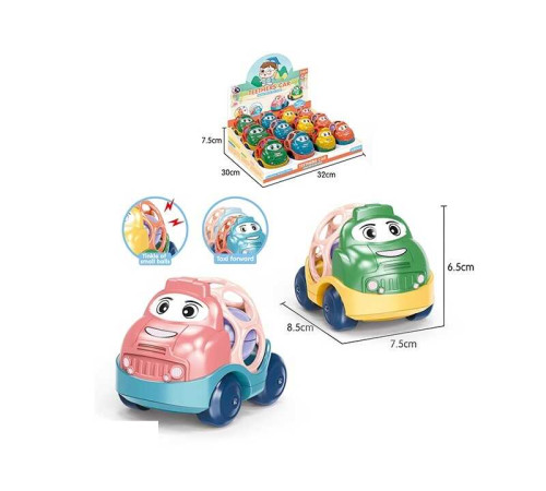 Набір машинок BM 2102 (24/2) брязкає, гумові елементи, ЦІНА ЗА 12 ШТУК В БЛОЦІ – в наличии! Купите сейчас у KAZKOVA