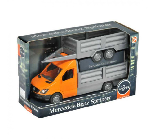 гр Машина "Mercedes-Benz Sprinter" 39667 (6) "Tigres", відчиняються двері кабіни, причеп, в коробці гр Машина "Mercedes-Benz Sprinter" 39667 (6) "Tigres", відчиняються двері кабіни, причеп, в коробці