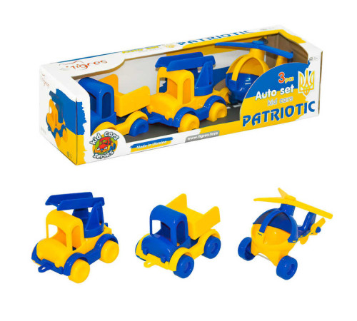 гр Набір патріотичних машин "Kids cars" 39996 (20) "Tigres", в коробці гр Набір патріотичних машин "Kids cars" 39996 (20) "Tigres", в коробці