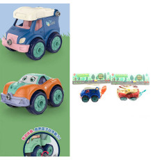 Машинка JD 1899-105 A (192/2) 2 види, машинка-конструктор, викрутка, в пакеті