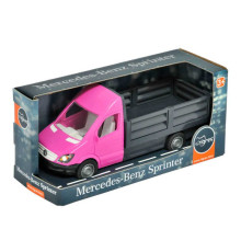 гр Автомобіль "Mercedes-Benz Sprinter" бортовой рожевий 39674 (4) "Tigres"