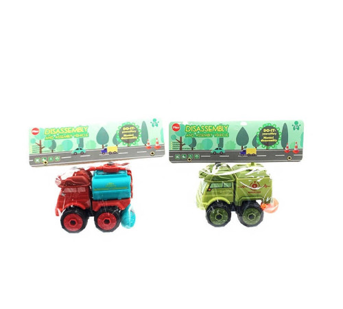 Машинка JD 1899-107 A (192/2) 2 види, машинка-конструктор, викрутка, в пакеті – в наличии! Купите сейчас у KAZKOVA