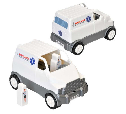 гр Авто "Smart wheels" швидка допомога 40046 (14) "Tigres", 26х15х15 см гр Авто "Smart wheels" швидка допомога 40046 (14) "Tigres", 26х15х15 см