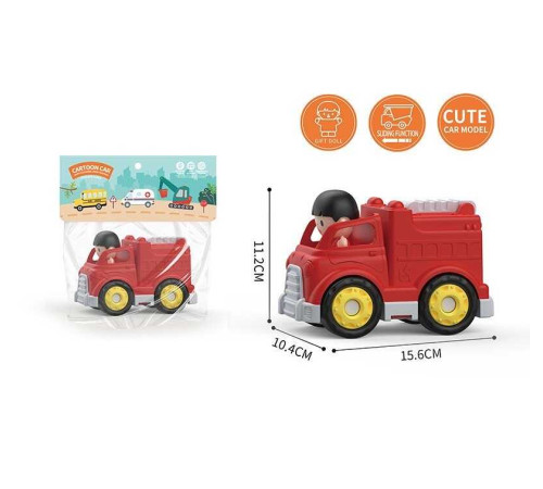 Машина 8047 (72) фігурка водія, в пакеті