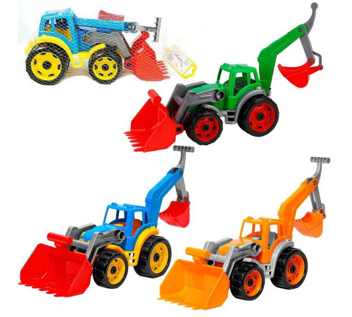 гр Трактор з двома ковшами 3671 (9) "Technok Toys" в сітці