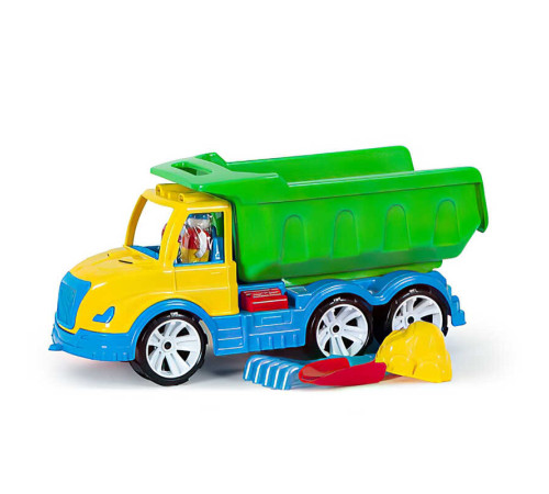 гр Машинка "Самоскид Mati з лопаткою, грабельки, пасочка" 009/13 (3) "BAMSIC" – в наличии! Купите сейчас у KAZKOVA гр Машинка "Самоскид Mati з лопаткою, грабельки, пасочка" 009/13 (3) "BAMSIC" – в наличии! Купите сейчас у KAZKOVA