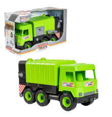 гр Авто "Middle truck" сміттєвоз (4) 39484 (св. зелений) в коробці "Tigres"