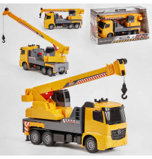 Спецтехніка 9718 A (8) "Play Smart", "Автокран", рухома стріла, в коробці