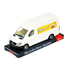 гр Автомобіль "Mercedes-Benz Sprinter" вантажний 39700 (білий) на планшетці (6) "Tigres"
