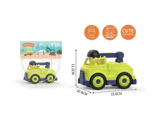 Машина 8050 (72) фігурка водія, в пакеті