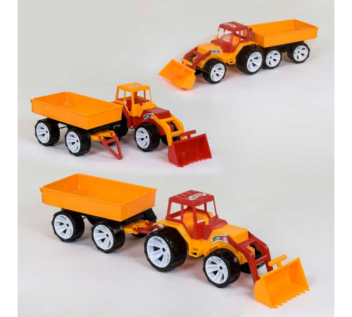 гр Трактор + ківш + причеп 007/2 (4) "BAMSIC" – в наличии! Купите сейчас у KAZKOVA гр Трактор + ківш + причеп 007/2 (4) "BAMSIC" – в наличии! Купите сейчас у KAZKOVA