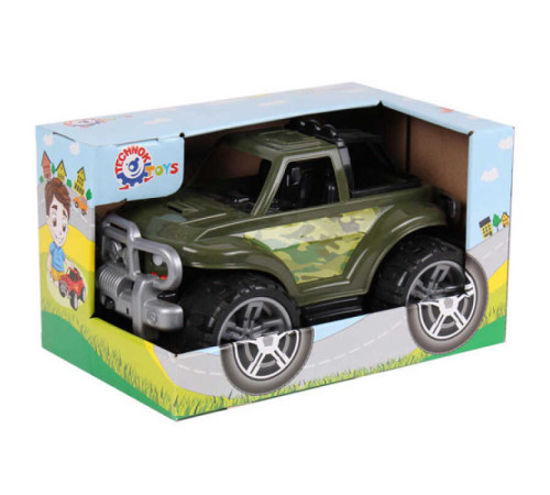 гр Позашляховик 5019 "Військовий" (3) "Technok Toys" в коробці – в наличии! Купите сейчас у KAZKOVA гр Позашляховик 5019 "Військовий" (3) "Technok Toys" в коробці – в наличии! Купите сейчас у KAZKOVA