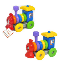 гр Іграшка розвиваюча "Funny train" 39757 (6) "Tigres", 14 елементів, в сітці