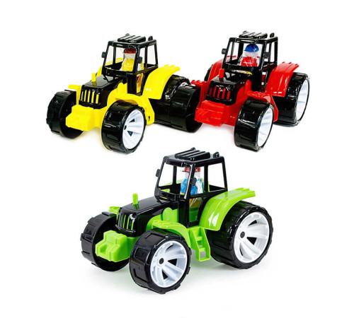 гр Трактор BAMS - чорна кабіна 007/6 - 007/15 (12) "BAMSIC" 3 кольори, фігурка людини, каталка, в сітці – в наличии! Купите сейчас у KAZKOVA гр Трактор BAMS - чорна кабіна 007/6 - 007/15 (12) "BAMSIC" 3 кольори, фігурка людини, каталка, в сітці – в наличии! Купите сейчас у KAZKOVA