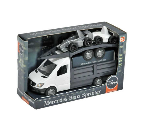 гр Машина "Mercedes-Benz Sprinter" бортовий з лафетом 39670 (БІЛИЙ) (6) "ТИГРЕС"
