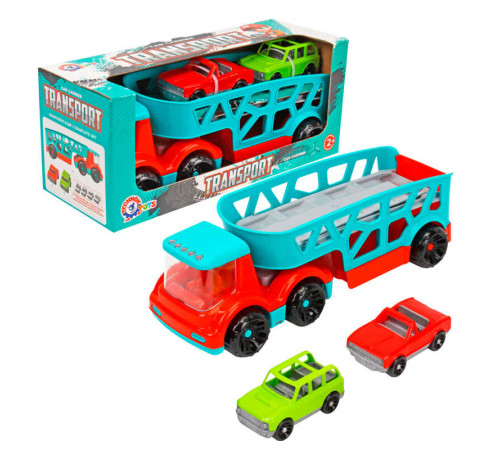гр Автовоз з машинками 0938 (6) "Technok Toys" – в наличии! Купите сейчас у KAZKOVA