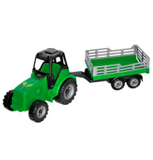 гр Трактор "Фермер" з бортовим причепом 40092 (8) "Tigres", довжина 60 см, в сітці