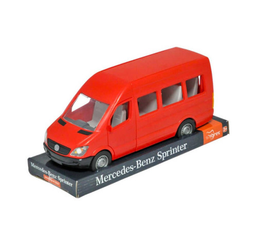 гр Автомобіль пасажирський "Mercedes-Benz Sprinter" (червоний) 39705 (6) "Tigres", в плівці гр Автомобіль пасажирський "Mercedes-Benz Sprinter" (червоний) 39705 (6) "Tigres", в плівці