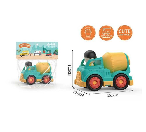 Машина 8052 (72) фігурка водія, в пакеті