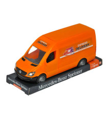 гр Автомобіль "Mercedes-Benz Sprinter" вантажний 39719 (помаранчевий) на планшетці (6) "Tigres"